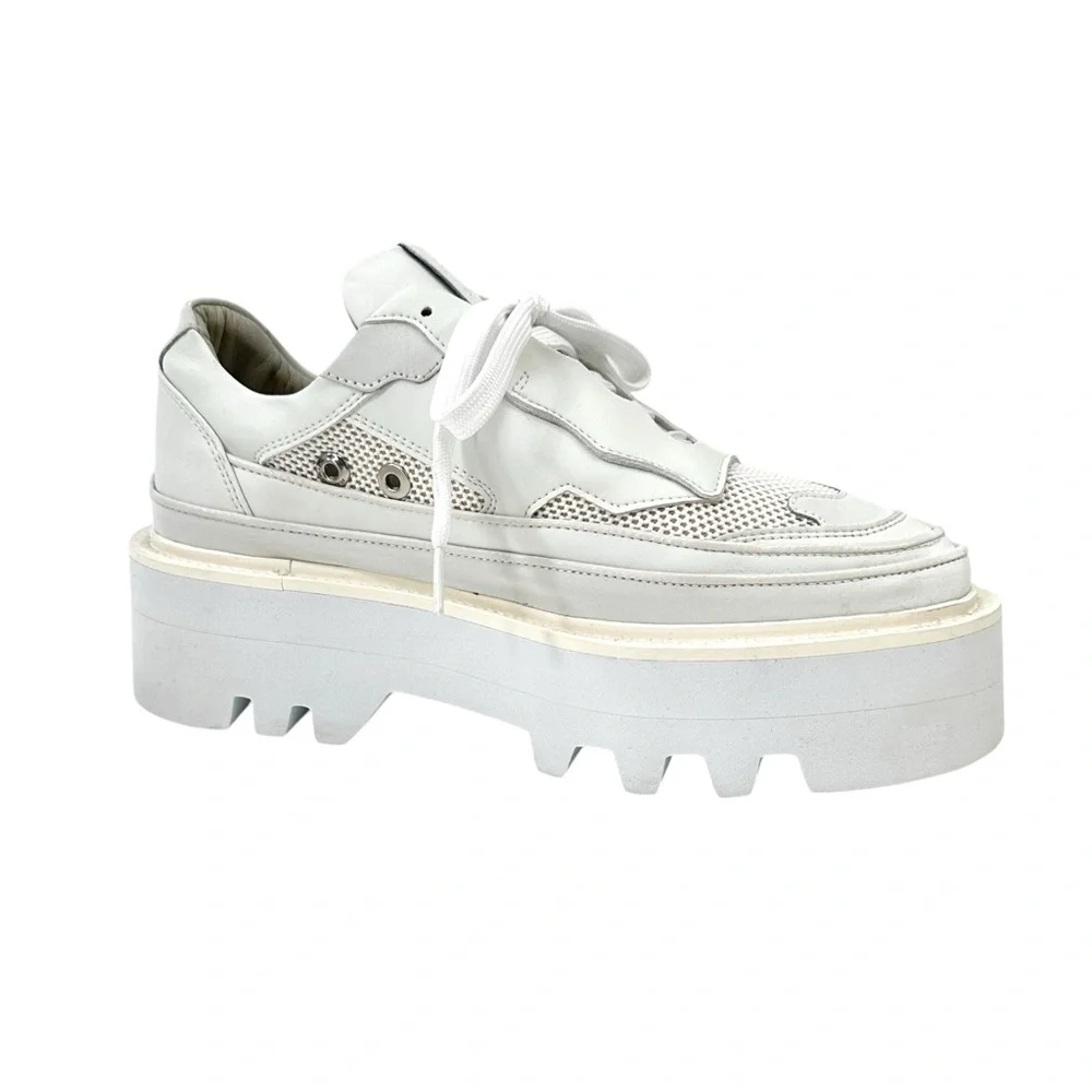 Rombaut Protect Hybrid White Chunky Platform Sneakers sz 41 - Picture 9 of 15